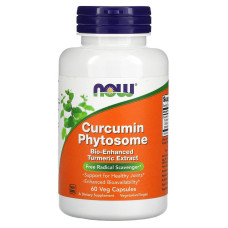 Куркума NOW Foods Curcumin Phytosome 500 mg 60 Veg Caps