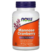 Клюква NOW Foods Mannose Cranberry 90 Veg Caps