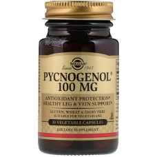 Пікногенол Solgar Pycnogenol 100 mg 30 Veg Caps