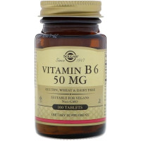 Пірідоксин Solgar Vitamin B6 50 mg 100 Veg Tabs