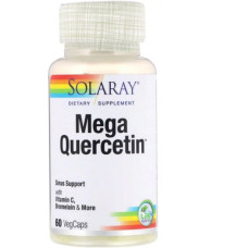 Кверцетін Solaray Mega Quercetin 60 Veg Caps SOR-44686