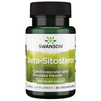 Комплекс для здоровья предстательной железы Swanson Beta-Sitosterol 320 mg 30 Veg Caps