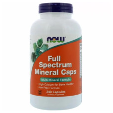 Мультимінеральний комплекс NOW Foods Full  Spectrum Minerals 240 Caps
