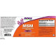 Препарат для суглобів та зв'зок NOW Foods MSM 1500 mg 200 Tabs
