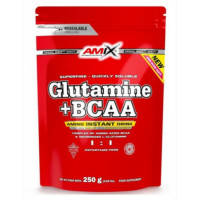 Глютамин для спорта Amix Nutrition L-Glutamine + BCAA 250 g /25 servings/ Mango