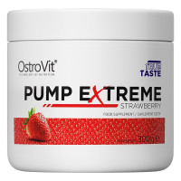 Комплекс до тренировки OstroVit Pump Extreme 300 g /30 servings/ Strawberry
