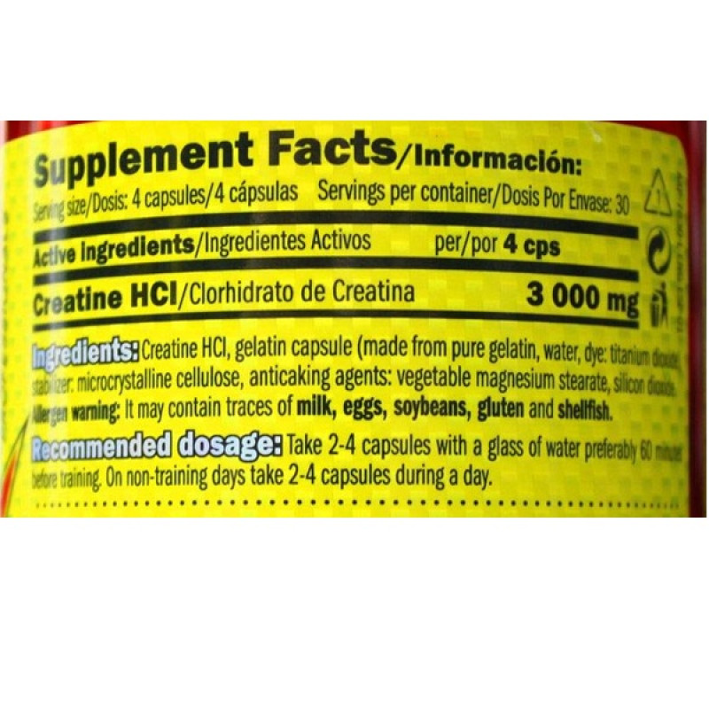 Креатин комплекс Amix Nutrition Creatine HCL 120 Veg Caps