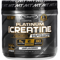 Креатин моногідрат MuscleTech Essential Series Platinum 100 % Creatine 400 g /80 servings/ Unflavored