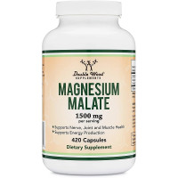 Мікроелемент Магній Double Wood Magnesium Malate 500 mg 420 Caps
