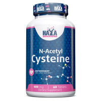 Комплекс Ацетил/Карнитин Haya Labs N-Acetyl L-Cysteine 60 Tabs