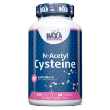 Комплекс Ацетил/Карнітін Haya Labs N-Acetyl L-Cysteine 60 Tabs