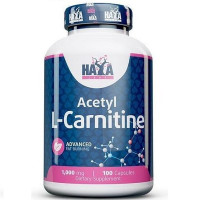 Комплекс Ацетил/Карнитин Haya Labs Acetyl L-Carnitine 1000 mg 100 Caps