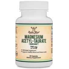Мікроелемент Магній Double Wood Magnesium Acetyl-Taurate 700 mg 60 Caps