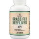 Мультивітаміни Double Wood Grass Fed Beef Liver 1000 mg (2 caps per serving) 180 Caps