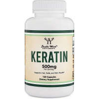 Комплекс для шкіри, волосся, нігтів Double Wood Keratin 500 mg (2 caps per serving) 120 Caps