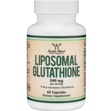 Глутатіон Double Wood Liposomal Glutathione 500 mg (2 caps per serving) 60 Caps