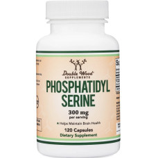 Лецитин Double Wood Phosphatidyl serine 300 mg (2 caps per serving) 120 Caps