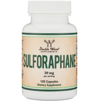 Суміш екстрактів Double Wood Sulforaphane 20 mg (2 caps per serving) 120 Caps
