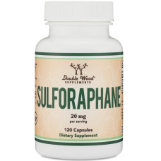 Суміш екстрактів Double Wood Sulforaphane 20 mg (2 caps per serving) 120 Caps