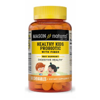 Пробіотик Mason Natural Healthy Kids Probiotic With Fiber Chewables 60 Chewables