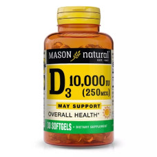 Вітамін D Mason Natural Vitamin D3 10000 IU 30 Caps
