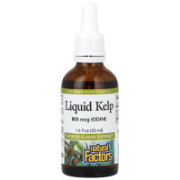 Ламінарія Natural Factors Liquid Kelp 800 mcg 50 ml /1515 servings/