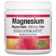 Мікроелемент Магній Natural Factors Magnesium Bisglycinate 200 mg 120 g /50 servings/ Pure