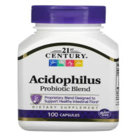 Пробіотик 21st Century Acidophilus Probiotic Blend 100 Caps