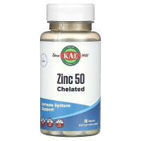 Мікроелемент Цинк KAL Zinc 50 Chelated 90 Tabs