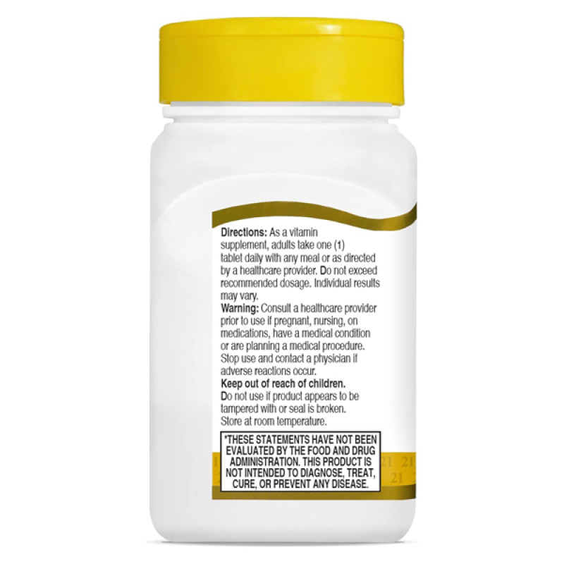 Вітамін Б12 21st Century B-12 Prolonged Release 1000 mcg 110 Tabs