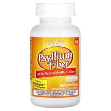 Клітковина 21st Century Psyllium Fiber 160 Caps