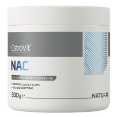 Ацетилцистеїн (NAC) для спорта OstroVit NAC 200 g /1333 servings/ Natural