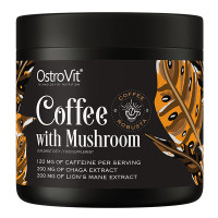 Замінник харчування OstroVit Coffee with Mushrooms 150 g /21 servings/