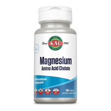 Мікроелемент Магній KAL Magnesium Amino Acid Chelate 100 Tabs