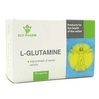 Глютамін Elit-Pharm L- Glutamine 50 Caps