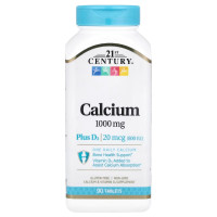 Вітамінно-мінеральний комплекс 21st Century Calcium Plus D3 90 Tabs