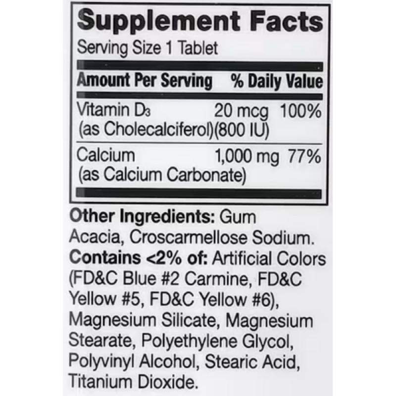 Витаминно-минеральный комплекс 21st Century Calcium Plus D3 90 Tabs