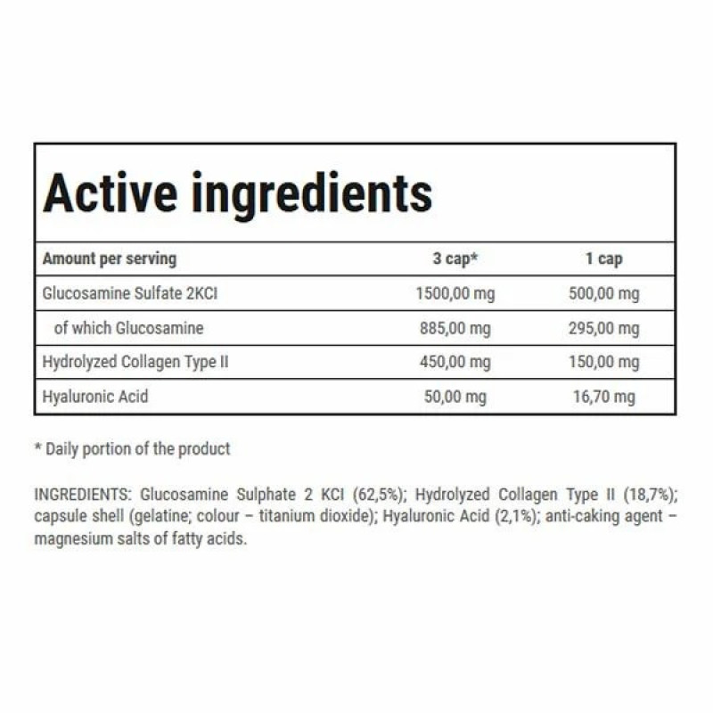 Хондропротектор (для спорту) Trec Nutrition Glucosamine Sport Complex 90 Caps