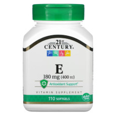 Вітамін E 21st Century Vitamin E 400 IU 180 mg 110 Softgels