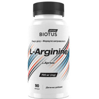 Аргинин Biotus L-Arginine 700 mg 90 Caps