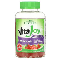 Мелатонін для сну 21st Century VitaJoy Melatonin Gummies 5 mg 120 Gummies Strawberry