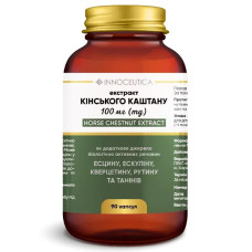 Екстракт кінського каштана Innoceuticа Horse Chestnut Extract 100 mg 90 Caps