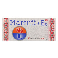 Витаминно-минеральный комплекс Farmakom Магний + В6 40 таб