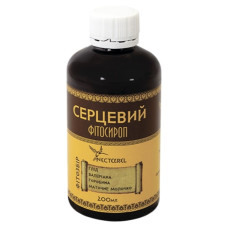 Комплекс для профілактики серця Nectarel Фітосироп Серцевий 200 мл /40 порцій/