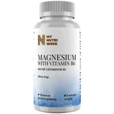 Вітамінно-мінеральний комплекс My Nutri Week Magnesium with Vitamin B6 399 mcg 150 Caps