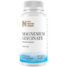 Мікроелемент Магній My Nutri Week Magnesium Glycinate 200 mg 120 Caps