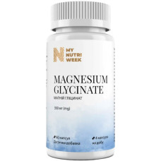 Мікроелемент Магній My Nutri Week Magnesium Glycinate 200 mg 60 Caps