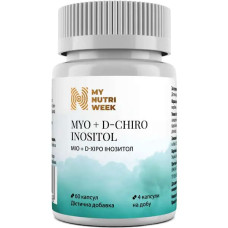 Комплекс для профілактики гормонального балансу My Nutri Week Myo + D-Chiro Inositol 60 Caps