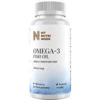 Омега 3 My Nutri Week Omega-3 Fish Oil 1000 mg 180 Caps