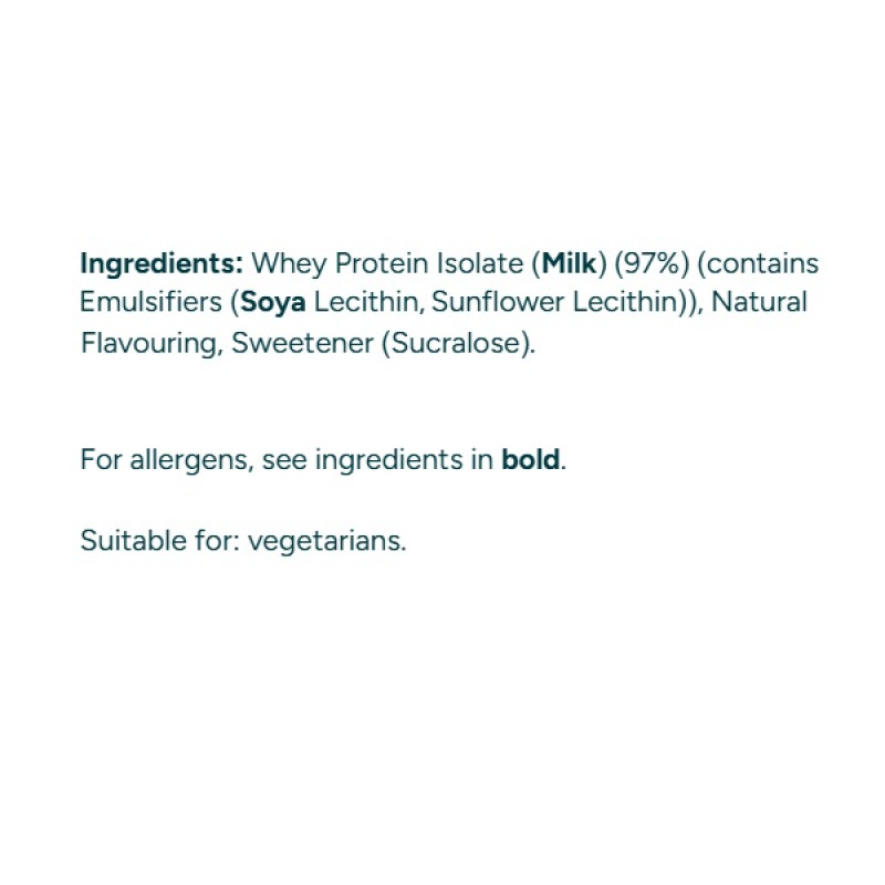 Протеїн MyProtein Impact Whey Isolate 1000 g /40 servings/ Vanilla